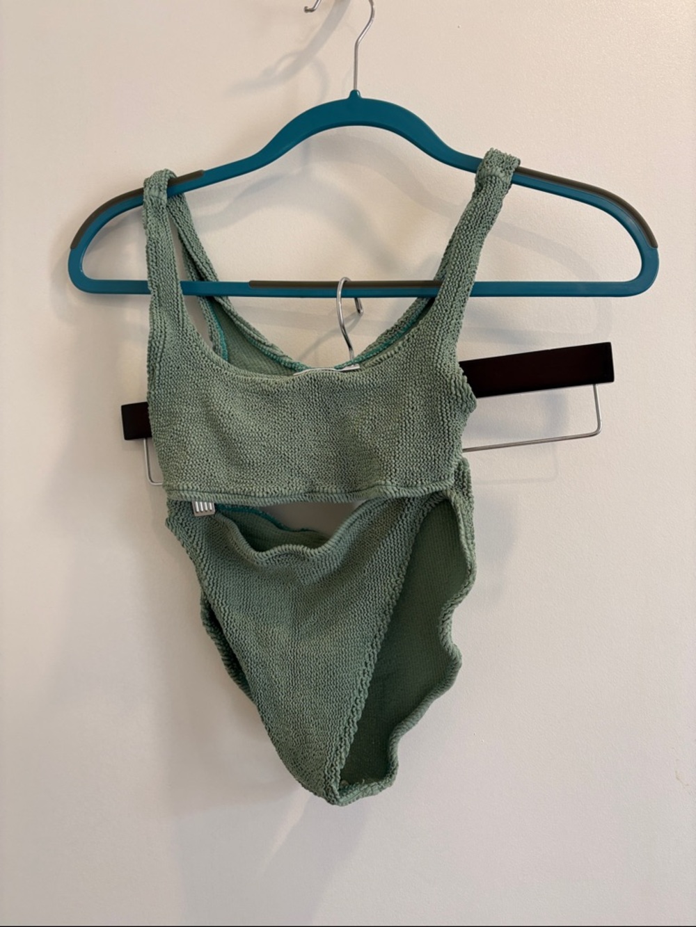 Youswim Scoop-Neck Swimsuit in Sage Green